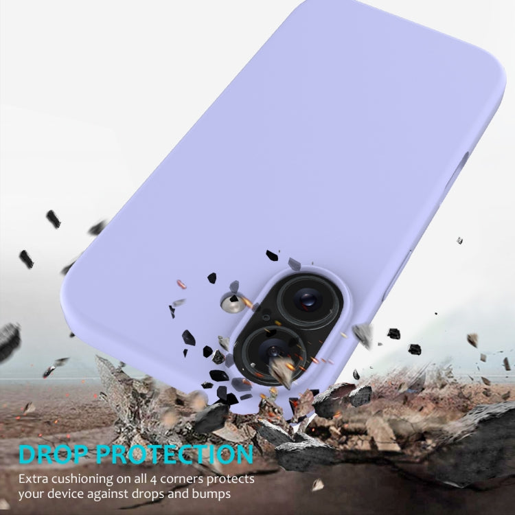 For iPhone 16 Plus Solid Color Silicone Phone Case(Purple) - More iPhone Cases by PMC Jewellery | Online Shopping South Africa | PMC Jewellery | Buy Now Pay Later Mobicred