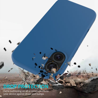 For iPhone 16 Plus Solid Color Silicone Phone Case(Cobalt Blue) - More iPhone Cases by PMC Jewellery | Online Shopping South Africa | PMC Jewellery | Buy Now Pay Later Mobicred