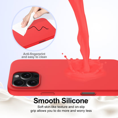 For iPhone 16 Pro Max Shockproof Silicone Magsafe Phone Case(Red) - iPhone 16 Pro Max Cases by PMC Jewellery | Online Shopping South Africa | PMC Jewellery | Buy Now Pay Later Mobicred