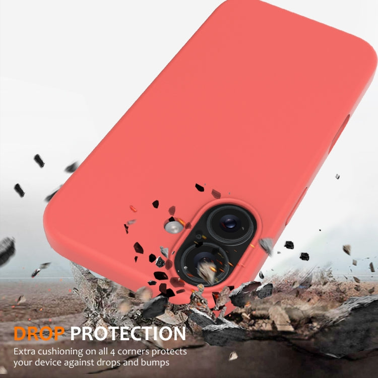 For iPhone 16 Plus Shockproof Silicone Magsafe Phone Case(Pink Orange) - iPhone 16 Plus Cases by PMC Jewellery | Online Shopping South Africa | PMC Jewellery | Buy Now Pay Later Mobicred