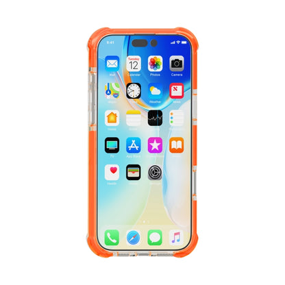 For iPhone 16 Pro Max Four-corner Shockproof TPU + Acrylic Phone Case(Orange) - iPhone 16 Pro Max Cases by PMC Jewellery | Online Shopping South Africa | PMC Jewellery | Buy Now Pay Later Mobicred