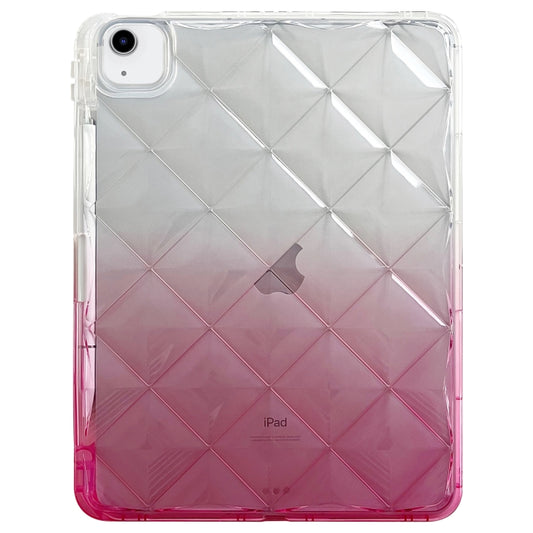 For iPad Air 11 2024 / iPad Pro 11 Gradient Diamond Plaid TPU Tablet Case(Gradient Pink) - iPad Pro 11 (2022/2021) Cases by PMC Jewellery | Online Shopping South Africa | PMC Jewellery | Buy Now Pay Later Mobicred