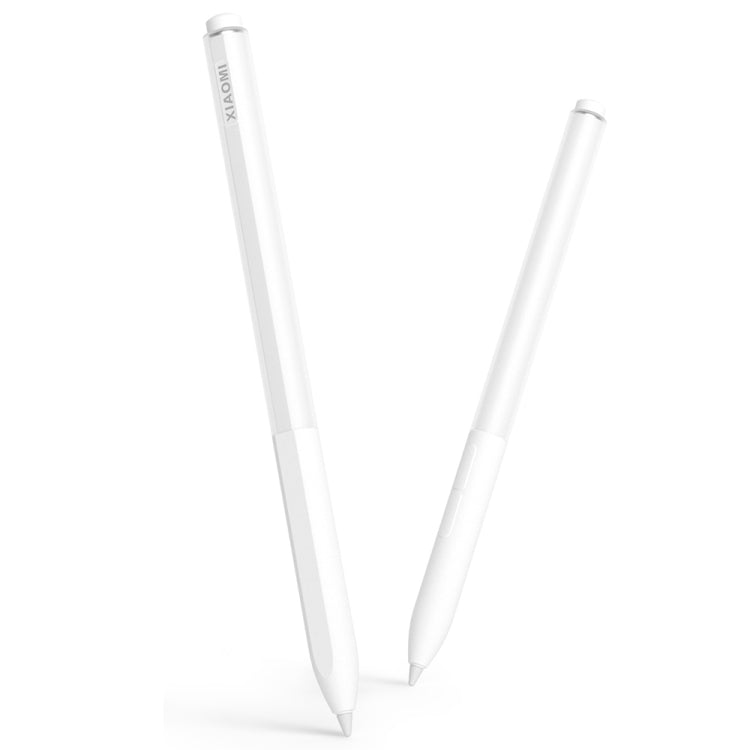 For Xiaomi Stylus Pen 2 Jelly Style Translucent Silicone Protective Pen Case(White) - Pencil Accessories by PMC Jewellery | Online Shopping South Africa | PMC Jewellery