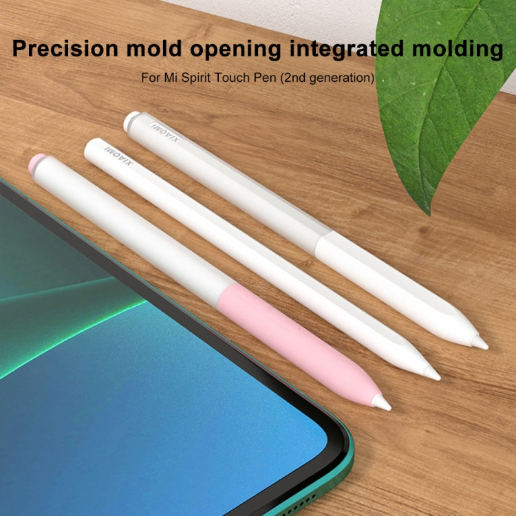 For Xiaomi Stylus Pen 2 Jelly Style Translucent Silicone Protective Pen Case(White) - Pencil Accessories by PMC Jewellery | Online Shopping South Africa | PMC Jewellery