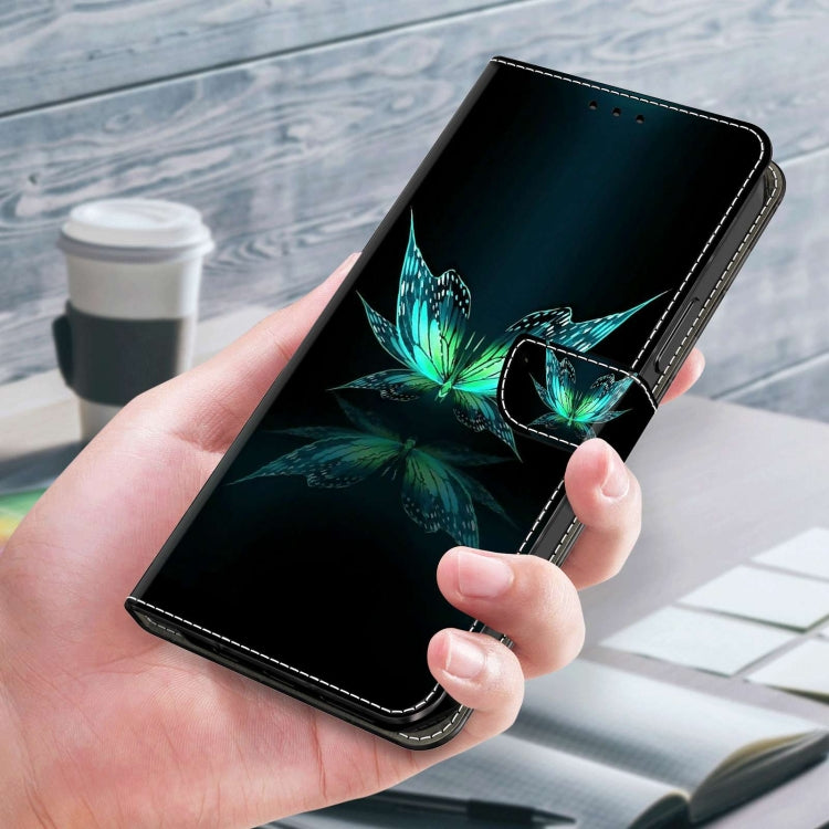 For Huawei P30 Lite Crystal 3D Shockproof Protective Leather Phone Case(Reflection Dutterfly) - Huawei Cases by PMC TechLife | Online Shopping South Africa | PMC TechLife | Buy Now Pay Later Mobicred