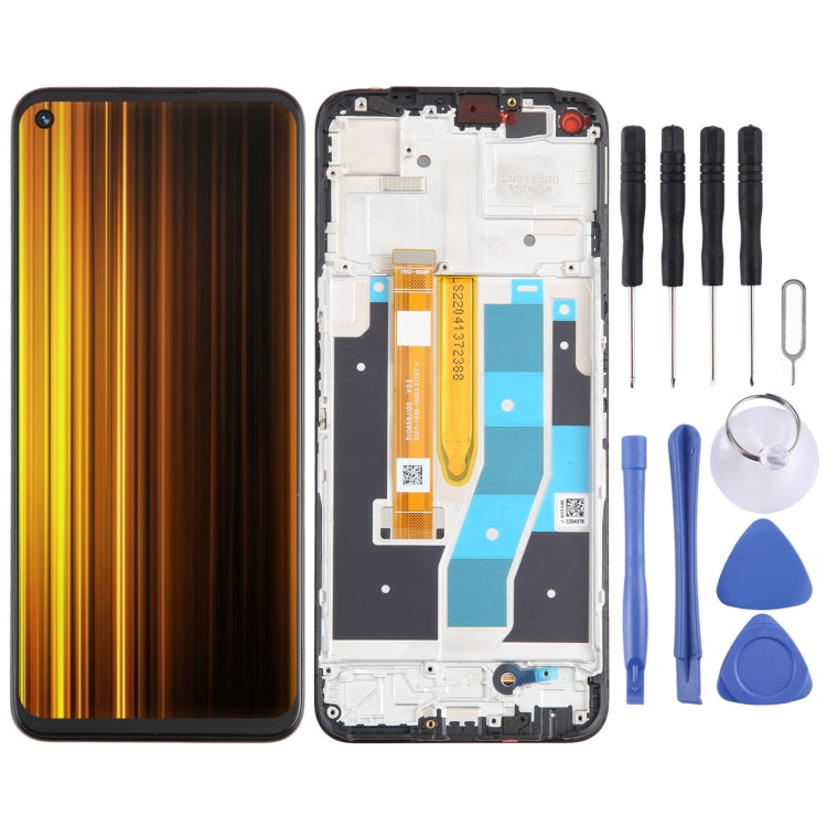 For Realme Q5 RMX3478 OEM LCD Screen Digitizer Full Assembly with Frame - LCD Screen by PMC Jewellery | Online Shopping South Africa | PMC Jewellery