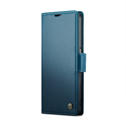 For Realme 9i 4G CaseMe 023 Butterfly Buckle Litchi Texture RFID Anti-theft Leather Phone Case(Blue) - Realme Cases by CaseMe | Online Shopping South Africa | PMC Jewellery | Buy Now Pay Later Mobicred