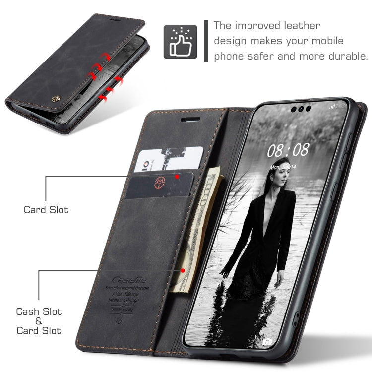 For Huawei Mate 60 Pro / 60 Pro+ CaseMe 013 Multifunctional Horizontal Flip Leather Phone Case(Black) - Huawei Cases by CaseMe | Online Shopping South Africa | PMC Jewellery | Buy Now Pay Later Mobicred