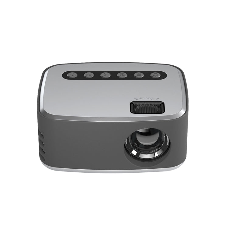 T20 320x240 400 Lumens Basic Version Portable Home Theater LED HD Digital Projector, Plug Type:UK Plug(Silver) - LED Projector by PMC Jewellery | Online Shopping South Africa | PMC Jewellery | Buy Now Pay Later Mobicred