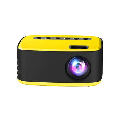 T20 320x240 400 Lumens Basic Version Portable Home Theater LED HD Digital Projector, Plug Type:AU Plug(Yellow) - LED Projector by PMC Jewellery | Online Shopping South Africa | PMC Jewellery | Buy Now Pay Later Mobicred