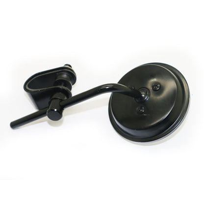 SF-127 Motorcycle Small Round Rearview Mirror Reversing Mirror(Black) - Side Mirrors by PMC Jewellery | Online Shopping South Africa | PMC Jewellery | Buy Now Pay Later Mobicred