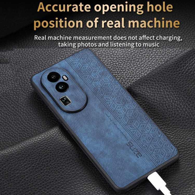 For OPPO A2 Pro 5G AZNS 3D Embossed Skin Feel Phone Case(Black) - A2 Pro Cases by AZNS | Online Shopping South Africa | PMC Jewellery | Buy Now Pay Later Mobicred