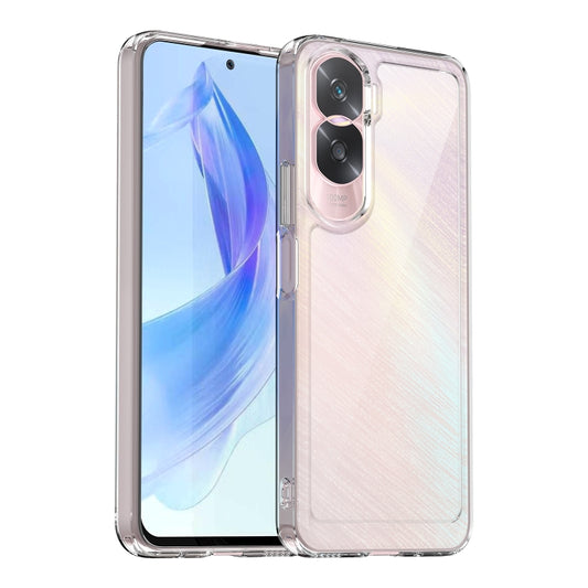 For Honor X50i Colorful Series Acrylic Hybrid TPU Phone Case(Transparent) - Honor Cases by PMC Jewellery | Online Shopping South Africa | PMC Jewellery | Buy Now Pay Later Mobicred