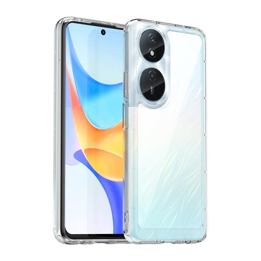 For Honor Play 50 Plus Colorful Series Acrylic Hybrid TPU Phone Case(Transparent) - Honor Cases by PMC Jewellery | Online Shopping South Africa | PMC Jewellery | Buy Now Pay Later Mobicred