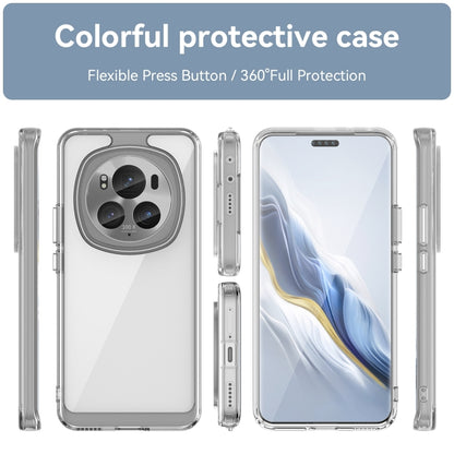 For Honor Magic6 Pro 5G Colorful Series Acrylic Hybrid TPU Phone Case(Transparent) - Honor Cases by PMC Jewellery | Online Shopping South Africa | PMC Jewellery | Buy Now Pay Later Mobicred