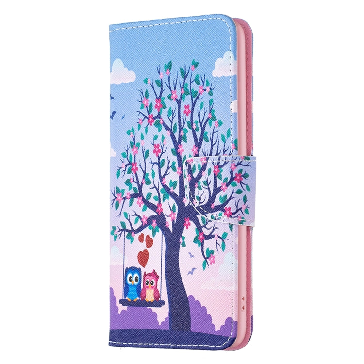 For iPhone 16 Pro Max Colored Drawing Pattern Flip Leather Phone Case(Owl) - iPhone 16 Pro Max Cases by PMC Jewellery | Online Shopping South Africa | PMC Jewellery | Buy Now Pay Later Mobicred