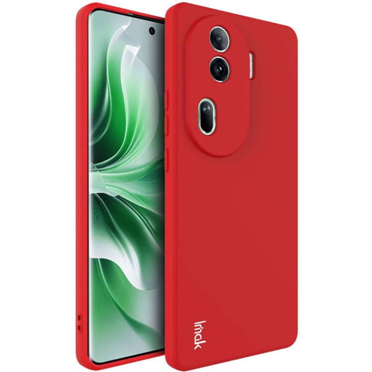 For OPPO Reno11 Pro 5G China imak UC-4 Series Straight Edge TPU Phone Case(Red) - Reno11 Pro Cases by imak | Online Shopping South Africa | PMC Jewellery | Buy Now Pay Later Mobicred