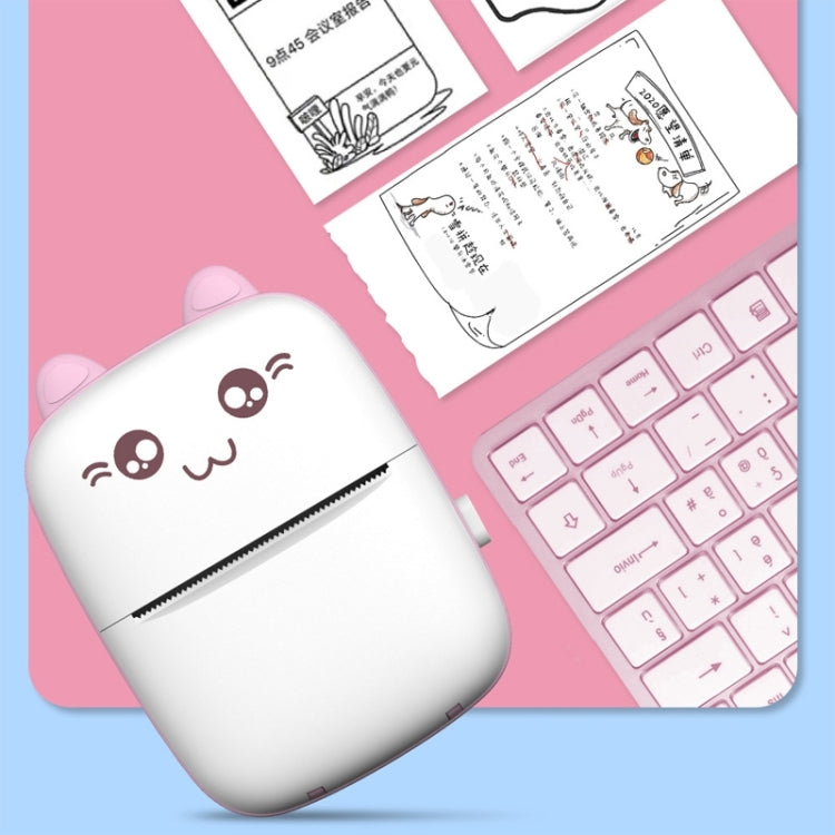 C9 Mini Bluetooth Wireless Thermal Printer With 10 Papers(Pink) - Printer by PMC Jewellery | Online Shopping South Africa | PMC Jewellery | Buy Now Pay Later Mobicred