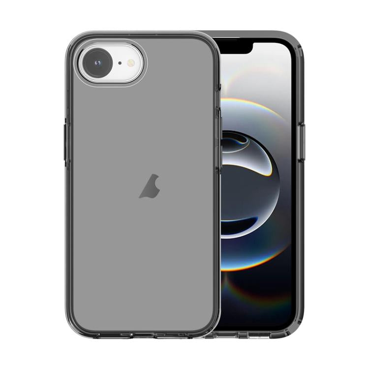 For iPhone 16e Shockproof Terminator Transparent Phone Case(Grey) - iPhone 16e Cases by PMC TechLife | Online Shopping South Africa | PMC TechLife | Buy Now Pay Later Mobicred