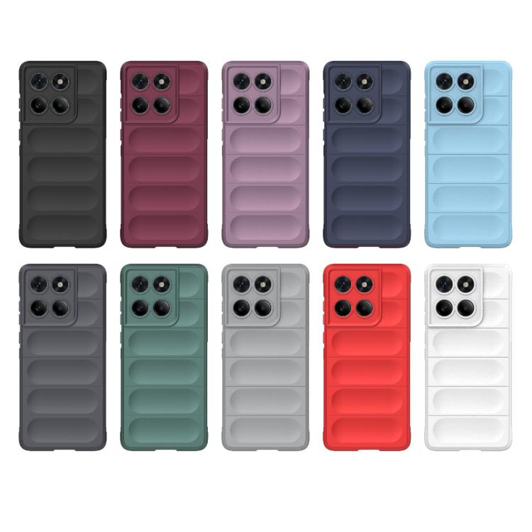 For Motorola Edge 60 Fusion 5G Global Magic Shield TPU + Flannel Phone Case(Black) - free shipping - PMC TechLife - Order now!
