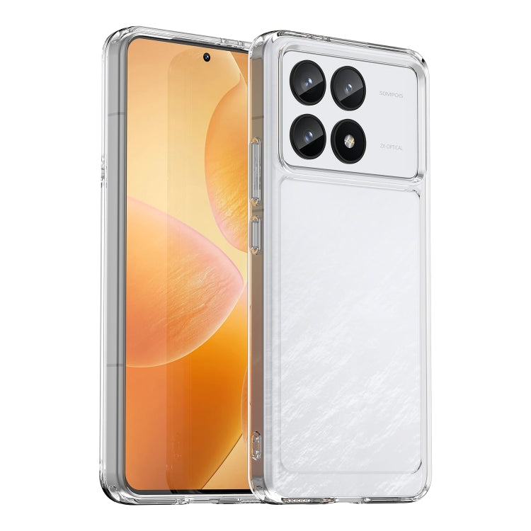 For Xiaomi Redmi K70 Pro Candy Series TPU Phone Case(Transparent) - K70 Pro Cases by PMC Jewellery | Online Shopping South Africa | PMC Jewellery | Buy Now Pay Later Mobicred