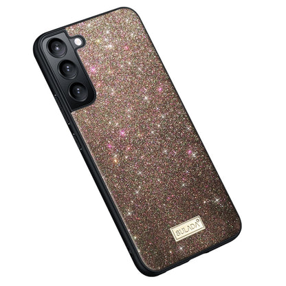 For Samsung Galaxy S24+ 5G SULADA Glittery TPU Hybrid Handmade Leather Phone Case(Colorful) - Galaxy S24+ 5G Cases by SULADA | Online Shopping South Africa | PMC Jewellery | Buy Now Pay Later Mobicred