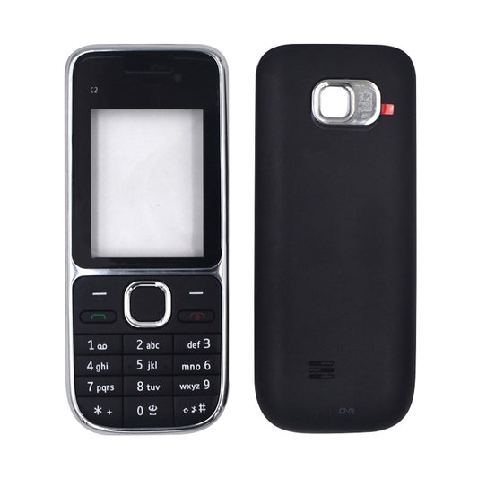 For Nokia c2-01 Full Housing Cover(Black) - Full Housing Cover by PMC Jewellery | Online Shopping South Africa | PMC Jewellery