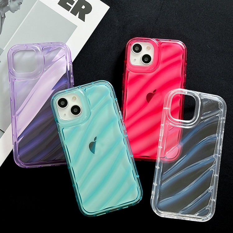 For iPhone 14 Pro Waves TPU Phone Case(Transparent) - iPhone 14 Pro Cases by PMC Jewellery | Online Shopping South Africa | PMC Jewellery