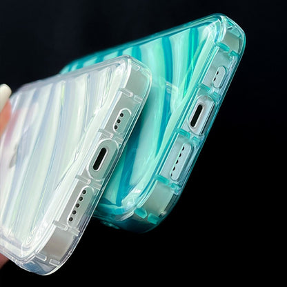 For iPhone 14 Pro Waves TPU Phone Case(Transparent) - iPhone 14 Pro Cases by PMC Jewellery | Online Shopping South Africa | PMC Jewellery