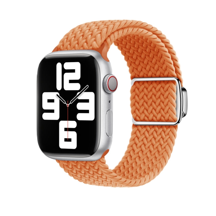 For Apple Watch Ultra 49mm Nylon Loop Magnetic Buckle Watch Band(Orange) - free shipping - PMC Jewellery - Order now!