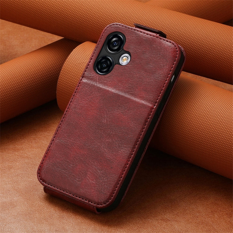 For Ulefone Note 16 Pro Zipper Wallet Vertical Flip Leather Phone Case(Red) - Ulefone Cases by PMC Jewellery | Online Shopping South Africa | PMC Jewellery | Buy Now Pay Later Mobicred