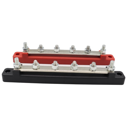 CP-3122 1 Pair 150A 48V RV Yacht Car High Current Single-row 4-way Terminal Busbar - Booster Cable & Clip by PMC Jewellery | Online Shopping South Africa | PMC Jewellery | Buy Now Pay Later Mobicred