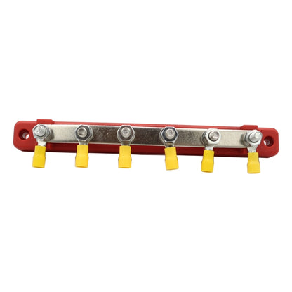 CP-3123 RV Yacht 150A High Current Single-row 4-way Busbar with 6pcs Terminals - Booster Cable & Clip by PMC Jewellery | Online Shopping South Africa | PMC Jewellery | Buy Now Pay Later Mobicred