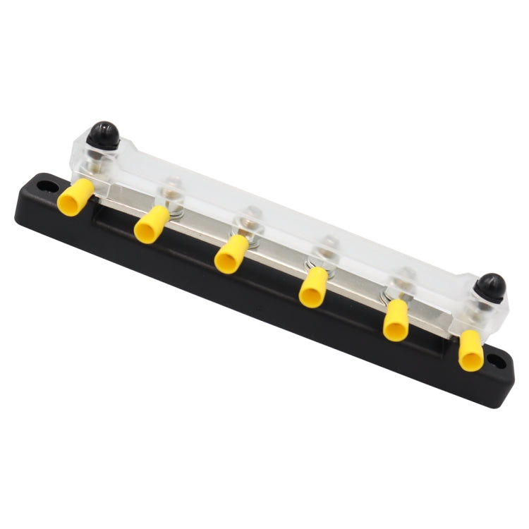 CP-3124 RV Yacht 150A High Current Single-row 4-way Busbar with 6pcs Terminals - Booster Cable & Clip by PMC Jewellery | Online Shopping South Africa | PMC Jewellery | Buy Now Pay Later Mobicred