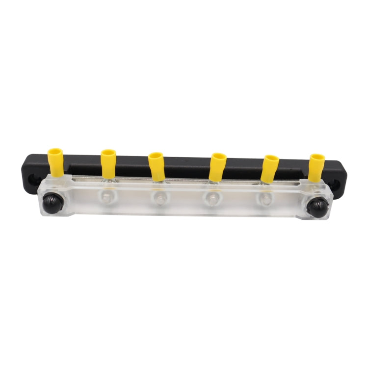 CP-3124 RV Yacht 150A High Current Single-row 4-way Busbar with 6pcs Terminals - Booster Cable & Clip by PMC Jewellery | Online Shopping South Africa | PMC Jewellery | Buy Now Pay Later Mobicred