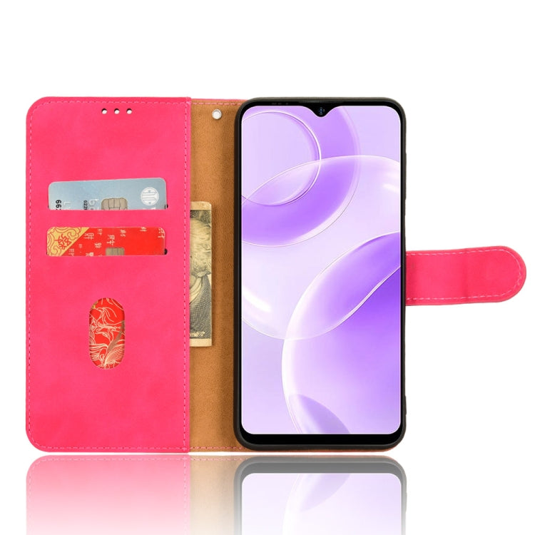 For Ulefone Note 15 Skin Feel Magnetic Flip Leather Phone Case(Rose Red) - Ulefone Cases by PMC Jewellery | Online Shopping South Africa | PMC Jewellery | Buy Now Pay Later Mobicred