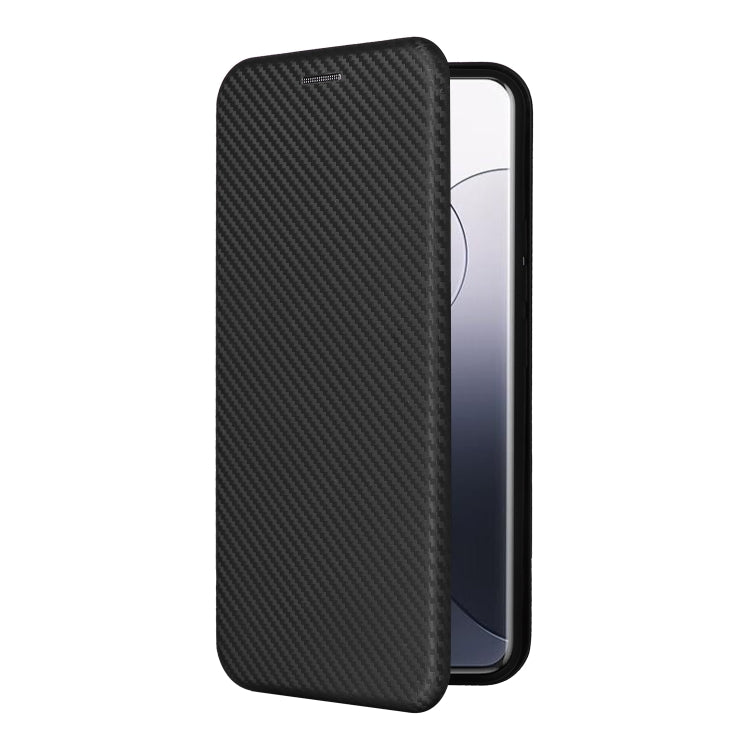 For Xiaomi 14 Pro Carbon Fiber Texture Flip Leather Phone Case(Black) - 14 Pro Cases by PMC Jewellery | Online Shopping South Africa | PMC Jewellery