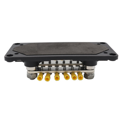 CP-3160 1 Pair 300A 12-48V RV Yacht Modified Double Row 12-way M6 Terminal Busbar with 24pcs Terminals - Booster Cable & Clip by PMC Jewellery | Online Shopping South Africa | PMC Jewellery | Buy Now Pay Later Mobicred