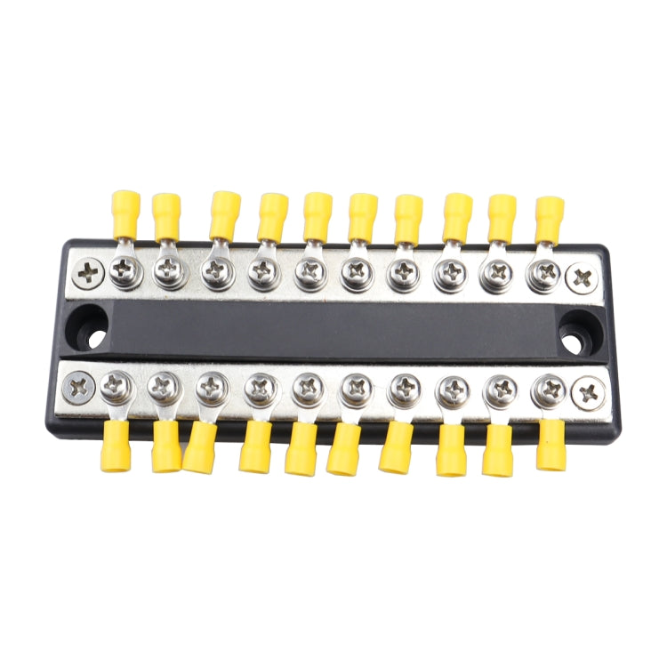 CP-4051 100A 48V RV Yacht Modified Double Row 10-way Busbar with 20pcs Terminals - Booster Cable & Clip by PMC Jewellery | Online Shopping South Africa | PMC Jewellery | Buy Now Pay Later Mobicred