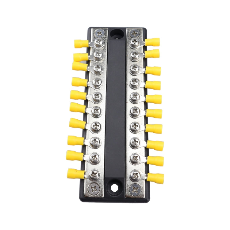 CP-4051 100A 48V RV Yacht Modified Double Row 10-way Busbar with 20pcs Terminals - Booster Cable & Clip by PMC Jewellery | Online Shopping South Africa | PMC Jewellery | Buy Now Pay Later Mobicred