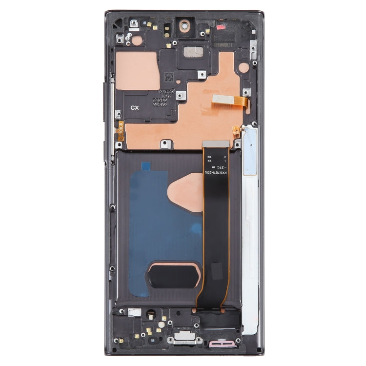 For Samsung Galaxy Note20 Ultra 5G SM-N986B 6.78 inch OLED LCD Screen Digitizer Full Assembly with Frame(Black) - free shipping - PMc TechLife - Order now!