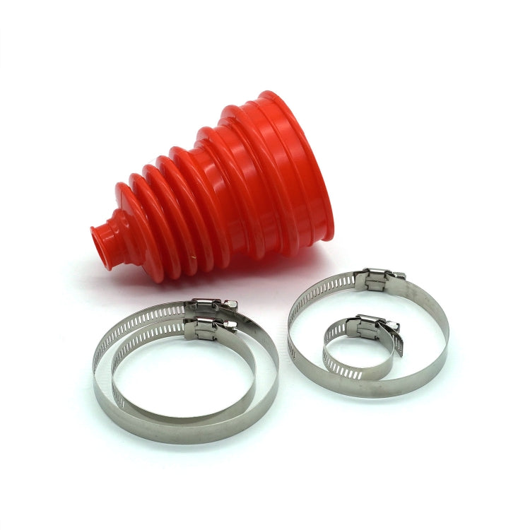 XH-6145 Car Steering Ball Rubber Dust Cover(Red) - Steering System by PMC Jewellery | Online Shopping South Africa | PMC Jewellery | Buy Now Pay Later Mobicred