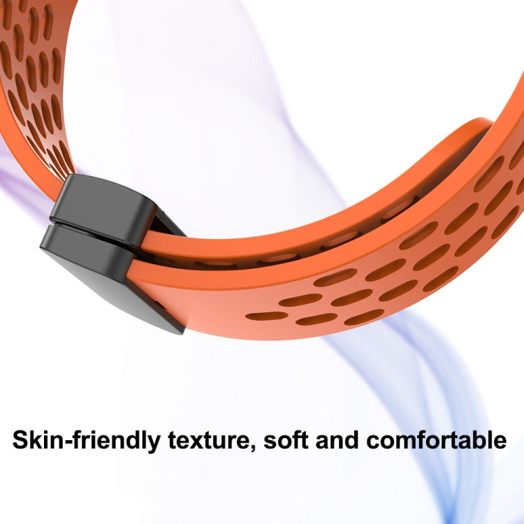 For Huawei Watch 4 / 4 Pro Magnetic Clasp Silicone Watch Band(White) - Watch Bands by PMC TechLife | Online Shopping South Africa | PMC TechLife | Buy Now Pay Later Mobicred