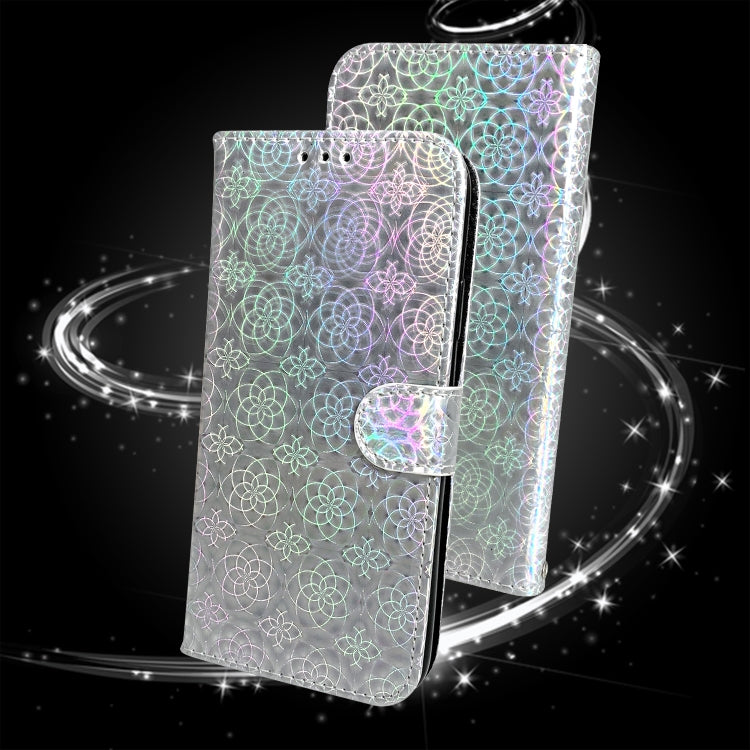 For Motorola Moto G Play 4G 2024 Colorful Magnetic Buckle Leather Phone Case(Silver) - Motorola Cases by PMC Jewellery | Online Shopping South Africa | PMC Jewellery | Buy Now Pay Later Mobicred