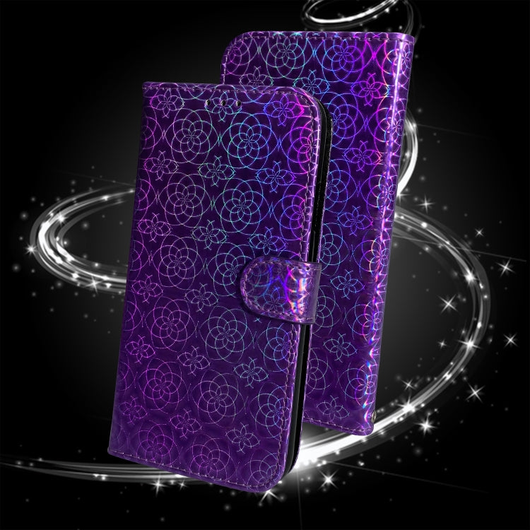 For Motorola Moto G Play 4G 2024 Colorful Magnetic Buckle Leather Phone Case(Purple) - Motorola Cases by PMC Jewellery | Online Shopping South Africa | PMC Jewellery | Buy Now Pay Later Mobicred