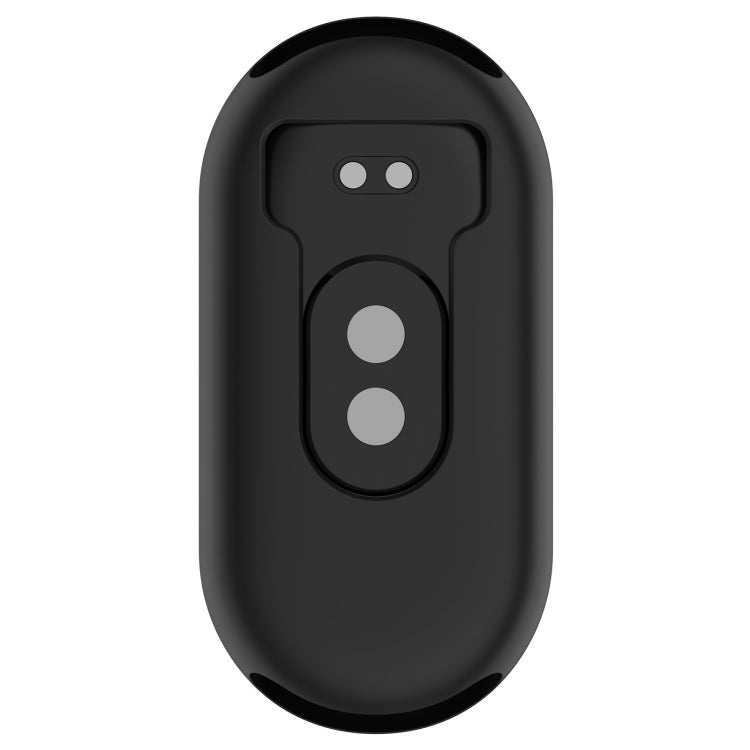 For Xiaomi Mi Band 8 Pure Color Silicone Watch Protective Case(Black) - Watch Cases by PMC Jewellery | Online Shopping South Africa | PMC Jewellery