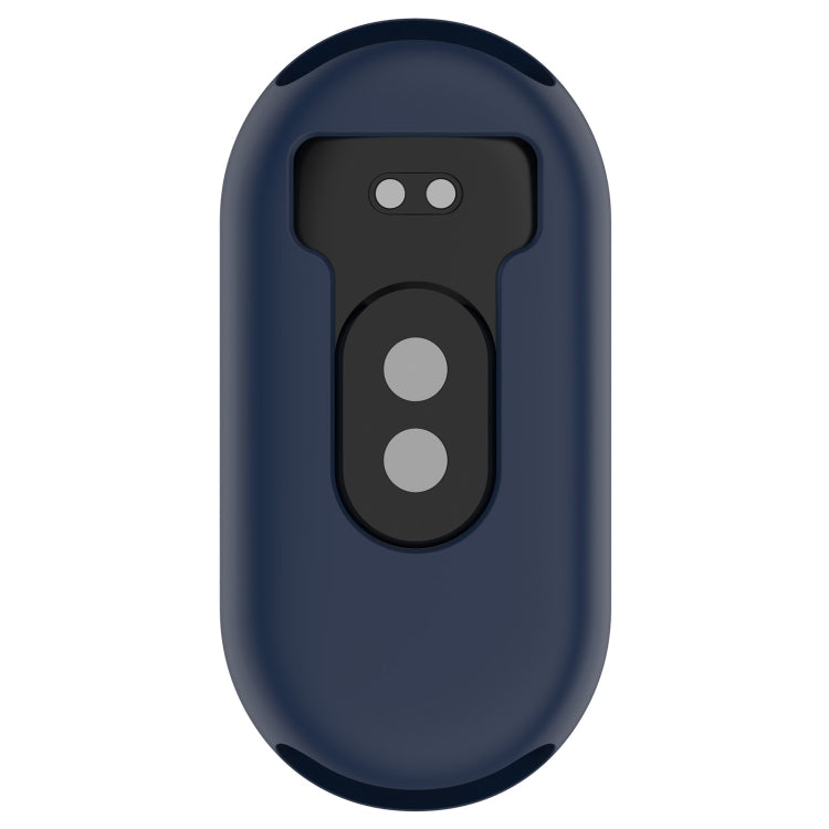 For Xiaomi Mi Band 8 Pure Color Silicone Watch Protective Case(Midnight Blue) - Watch Cases by PMC Jewellery | Online Shopping South Africa | PMC Jewellery