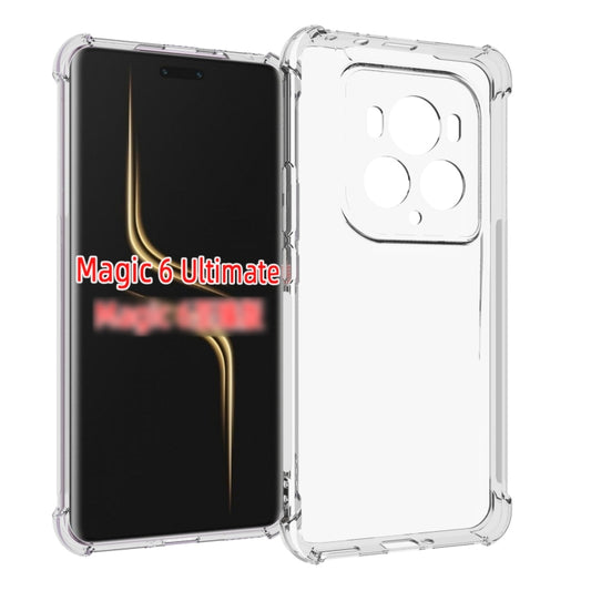 For Honor Magic6 Ultimate Shockproof Non-slip Thickening TPU Phone Case(Transparent) - Honor Cases by PMC Jewellery | Online Shopping South Africa | PMC Jewellery