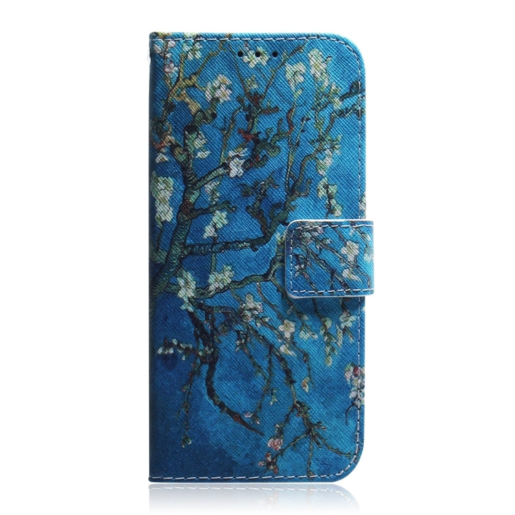 For iPhone 16 Pro Max Coloured Drawing Flip Leather Phone Case(Apricot) - iPhone 16 Pro Max Cases by PMC TechLife | Online Shopping South Africa | PMC TechLife | Buy Now Pay Later Mobicred