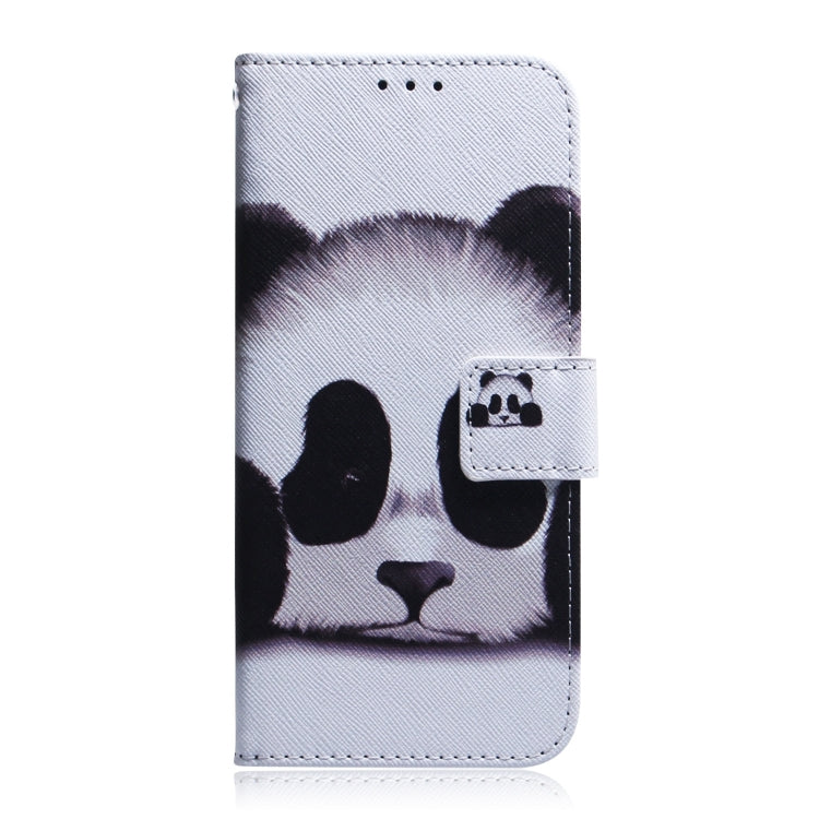 For OPPO Reno11 Pro Global Coloured Drawing Flip Leather Phone Case(Panda) - Reno11 Pro Cases by PMC Jewellery | Online Shopping South Africa | PMC Jewellery | Buy Now Pay Later Mobicred